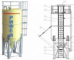 Силосы цемента сварные СЦв Кызылорде от завода производителя Стройтехника